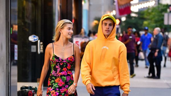 جاستن بيبر وهايلي بالدوين