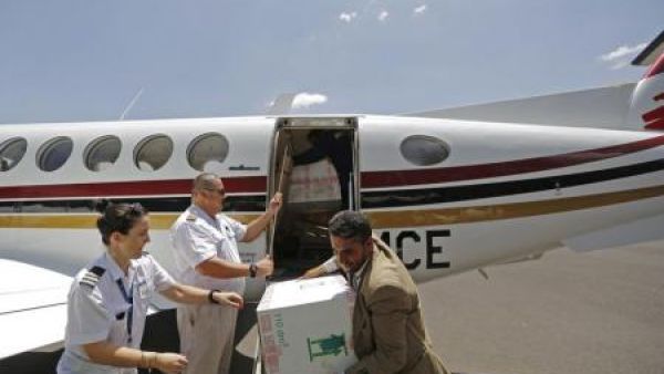 طائرة مساعدات تابعة للأمم المتحدة تهبط في صنعاء