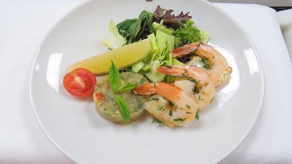 The newly introduced appetizer and dessert plates were carefully selected to pair well with the choices of hot meals RJ serves on board and to suit different tastes.