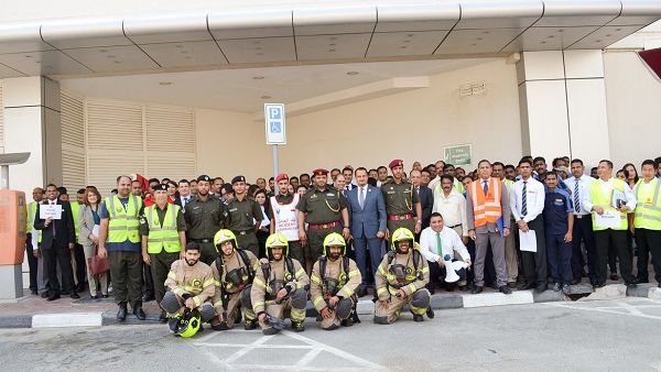 During the event