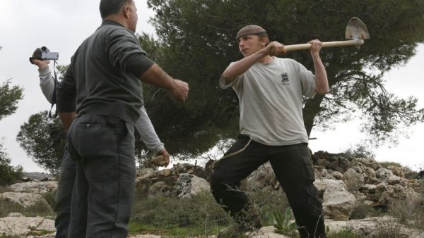 Israeli settlers frequently attack and damage the property of Palestinians in the West Bank. (AFP/File)