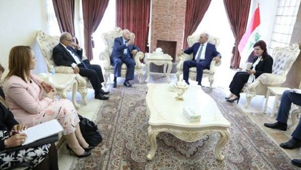 The meetings were held in the presence of  Jawad Al Anani, former deputy prime minister of Jordan, Iraqi Ambassador to Jordan Safia Al-Suhail, and twenty directors representing various activities at Talal Abu-Ghazaleh Organization (TAG-Org).