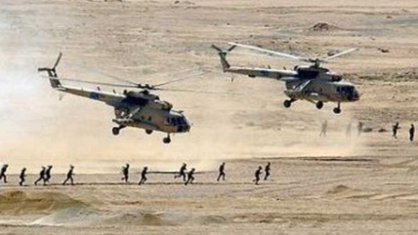 إنزال جوي أمريكي في الموصل - ارشيف