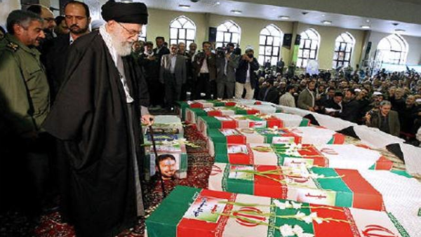 زجت ايران بقواتها للدفاع عن الاسد وسيطرتها على العراق 