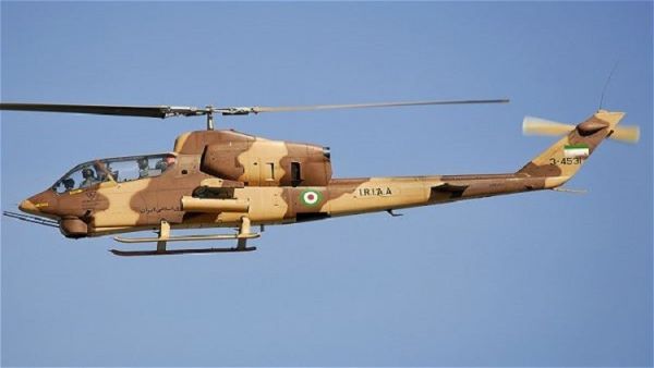 سقوط مروحية إسعاف تابعة لوزارة النفط الإيرانية فوق بحر قزوين شمال إيران