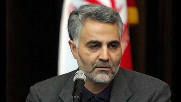 الجنرال قاسم سليماني قائد فيلق القدس التابع للحرس الثوري الإيراني