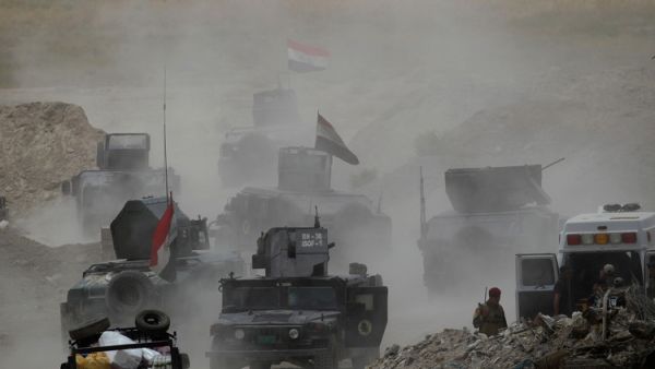 القوات العراقية في الفلوجة
