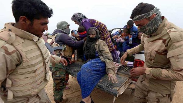  العدد المتوقع للعراقيين الفارين من الموصل لسوريا 50 ألفا