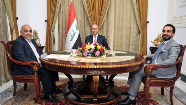 الرئاسات العراقية شدد على ضرورة إكمال الكابينة الوزارية