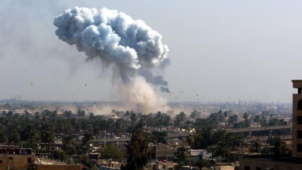 سقوط 3 قذائف هاون على أرض متروكة داخل المنطقة الخضراء ببغداد دون وقوع خسائر بشرية أو مادية