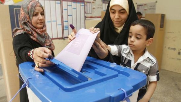 Iraqis vote in provincial elections, the first ballots held in the country since American troops withdrew in late 2011 (AFP)
