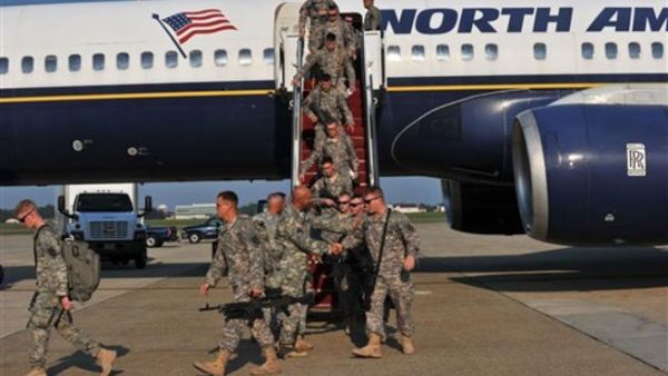 جنود اميركيون منسحبون من العراق يصلون بلادهم/أ.ف.ب