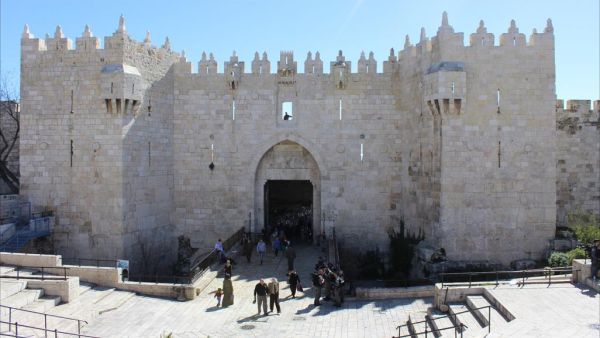 منطقة “باب العامود” وسط القدس المحتلة