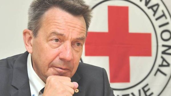 رئيس اللجنة الدولية للصليب الأحمر بيتر ماورير