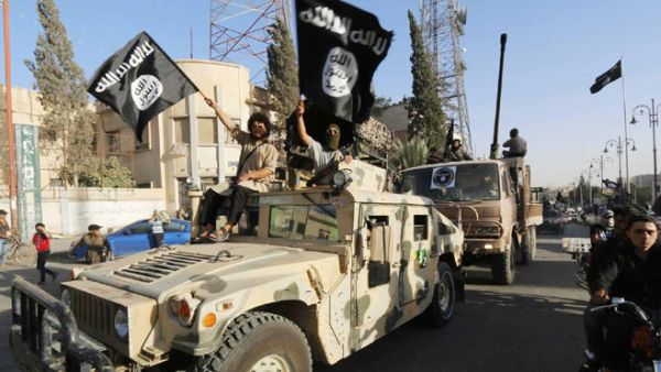 رتل عسكري لداعش/ ارشيفية