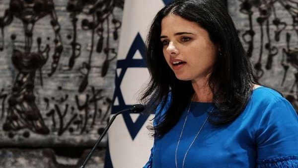  وزيرة العدل الإسرائيلية إيليت شاكيد