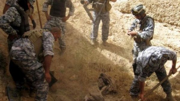 مقبرة جماعية في العراق/ ارشيفية