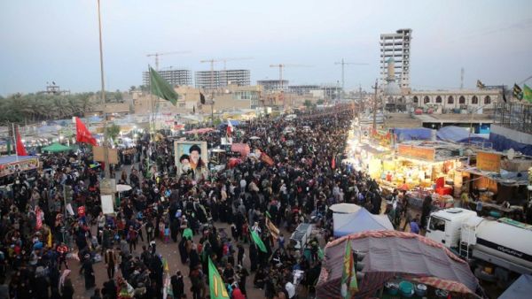 عراقيون من المذهب الشيعي يحيون شعائر دينية/ أرشيفية