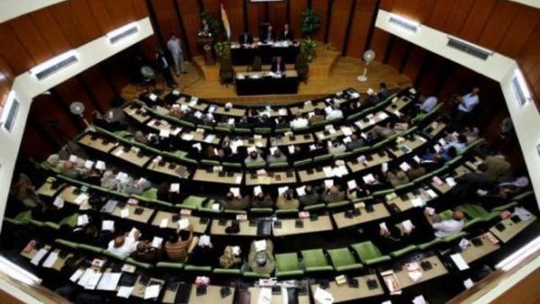 جلسة لبرلمان كردستان العراق في اربيل 
