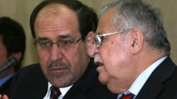 المالكي والطالباني