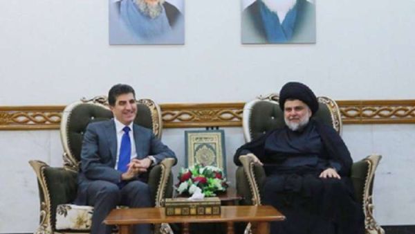 نيجرفان بارزاني ومقتدى الصدر
