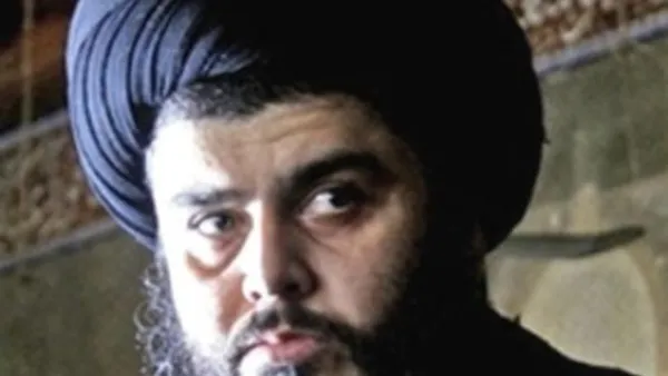 الزعيم الشيعي مقتدى الصدر 