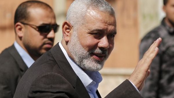 هنية يلتقي الوفد الأمني المصري في غزة