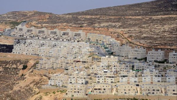An overview of a new section of housing in the Jewish settlement near West Bank. [UPI/Debbie Hill]