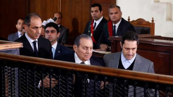 محاكمة علاء وجمال مبارك