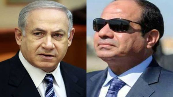 نتنياهو وزعيم المعارضة الاسرائيلية التقيا السيسي سرا العام الماضي