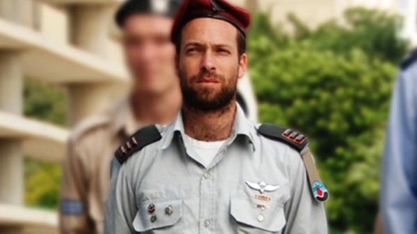 الضابط الإسرائيلي إلياف غلمان- تايمز أوف إسرائيل
