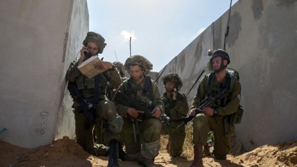 مناورة عسكرية إسرائيلية على دراجات نارية لصد هجمات من غزة
