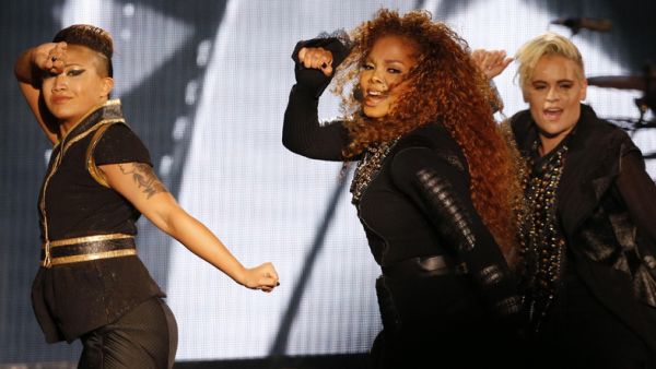 The ‘Unbreakable’ American singer Janet Jackson returns to stage at Dubai World Cup. (AFP)