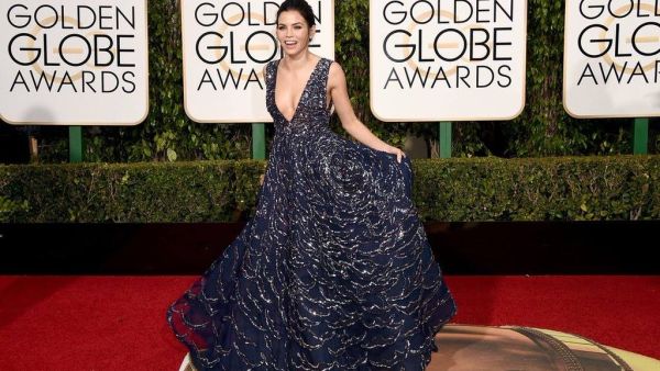 Jenna Dewan looked dreamy in a Zuhair Murad dress. (Facebook)