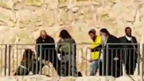 صورة ماخوذة من تسجيل الفيديو لعملية التنكيل بالشهيدين
