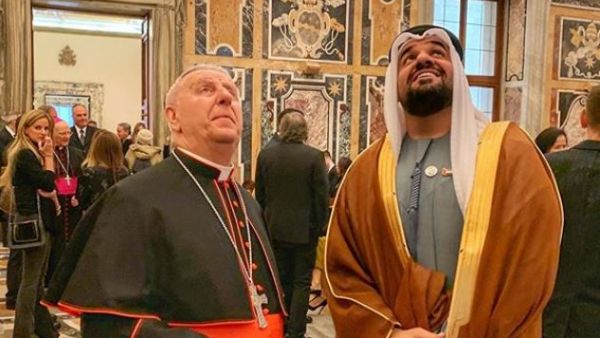 حسين الجسمي في مدينة الفاتيكان