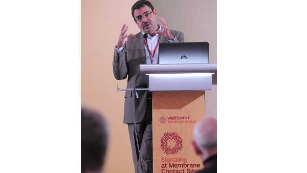 الدكتور خالد مشاقة، العميد المشارك للبحوث في وايل كورنيل للطب قطر وأستاذ الفسيولوجيا والفيزياء الحيوية في الكلية الدكتور خالد مشاقة، العميد المشارك للبحوث في وايل كورنيل للطب قطر وأستاذ الفسيولوجيا والفيزياء الحيوية في الكلية