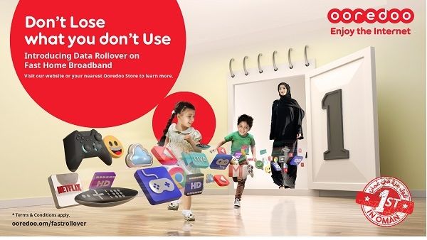 Customers can sign up for Fast Home Broadband at any of the 50 Ooredoo stores located across the Sultanate and be online the same day.