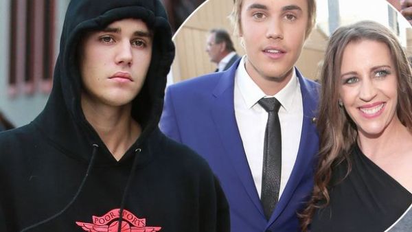 جاستن بيبر ووالدته