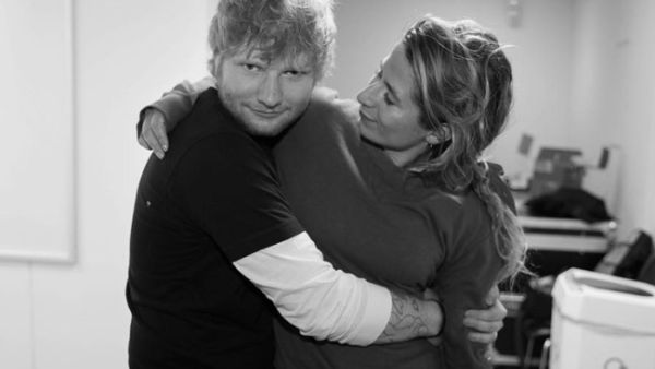 The couple announced their engagement in January  (Source: teddysphotos / Instagram ) 