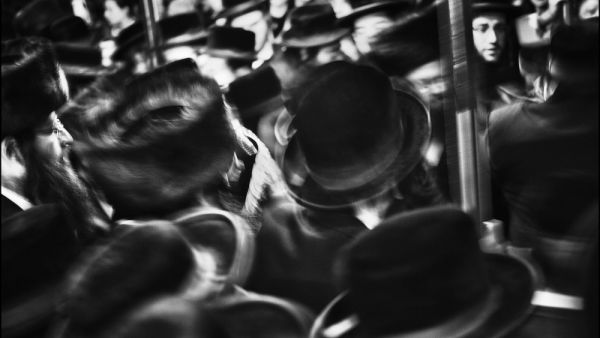 Blurred. Wintertime, Mea Shearim. Street Single Image Winner, Magnum Photography Awards 2016. (Photo credit: Ofir Barak)
