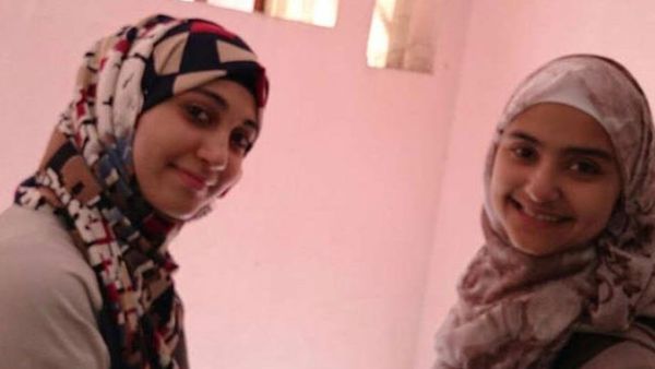  الفتاتان المختفيتان منذ يوم الخميس الماضي شيماء وجمانة