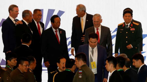 وزراء دفاع بلدان آسيان وشركائهم، سنغافورة، 20 أكتوبر 2018
