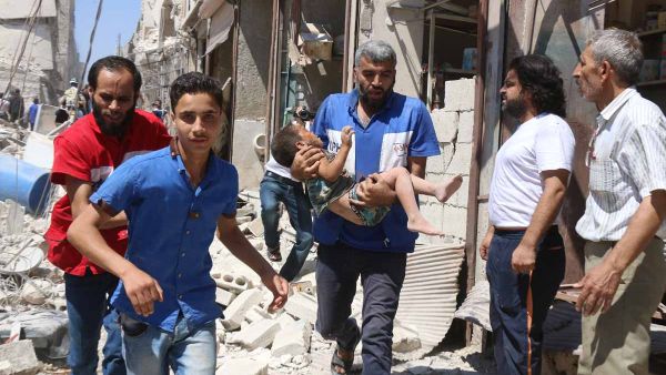 Aleppo, July, 2016. (AFP / Thaer Mohammed)
