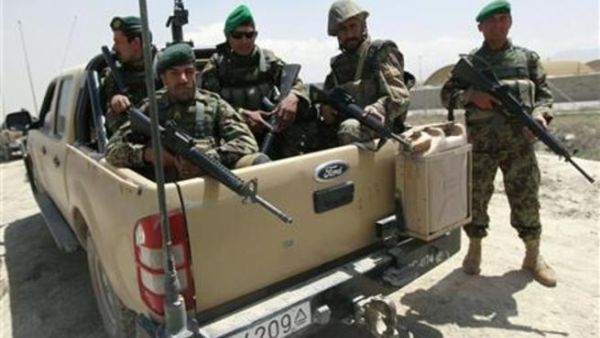 Afhan army soldiers driving through Kabul. (AFP/File) Afhan army soldiers driving through Kabul. (AFP/File)