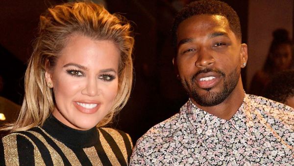 وكلوي كارداشيان مع حبيبها تريستان طومسون (الصورة من إحدى المناسبات العامة)