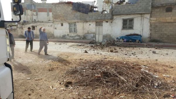 The latest stray rocket to hit Turkey's border town of Kilis has injured two. (Twitter) The latest stray rocket to hit Turkey's border town of Kilis has injured two. (Twitter)