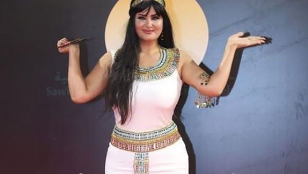 سما المصري خلال حضورها لمهرجان القاهرة السينمائي في دورته الـ40