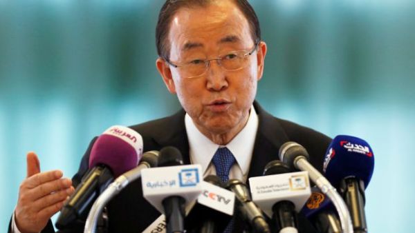 الامين العام للامم المتحدة بان كي مون