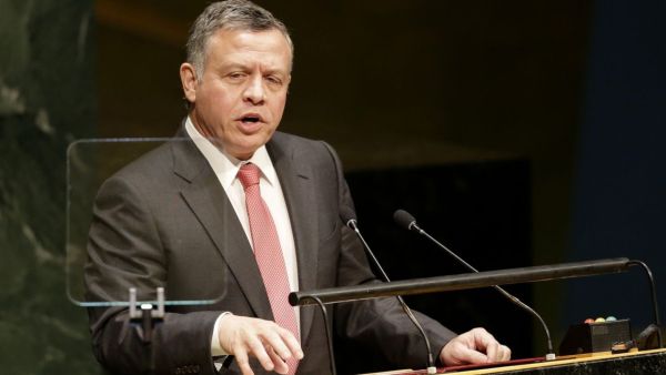Jordan's King Abdullah II speaks during the 69th session of the United Nations General Assembly at the UN headquarters, New York, U.S., September 24, 2014. (Photo credit: Seth Wenig, AP)